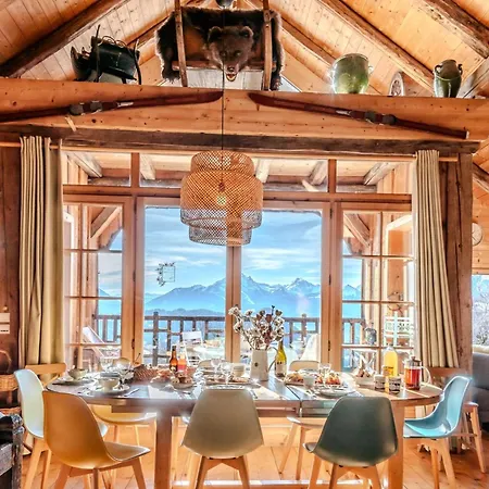 Slow De L'ourse - Charming Old Stunning View Sauna Pets Ok Chalet *