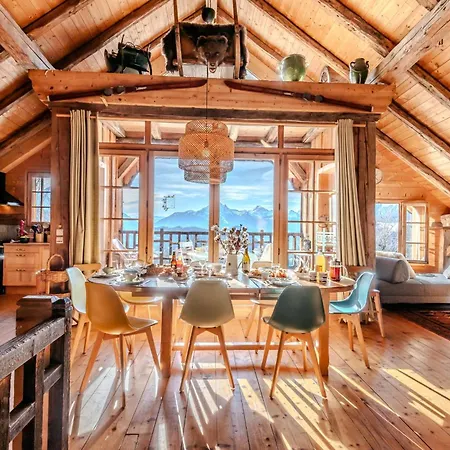 Slow De L'ourse - Charming Old Stunning View Sauna Pets Ok Chalet