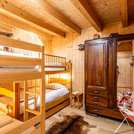 Chalet Slow De L'ourse - Charming Old Stunning View Sauna Pets Ok Serraval