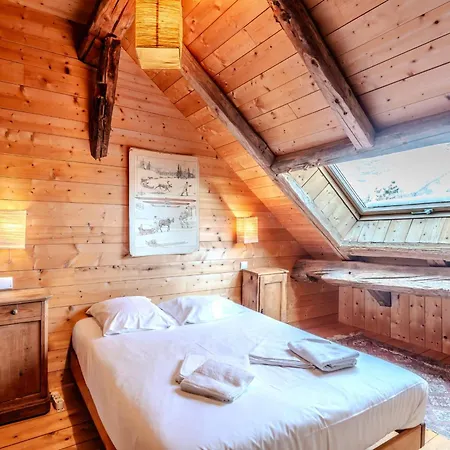 Chalet Slow De L'ourse - Charming Old Stunning View Sauna Pets Ok Serraval
