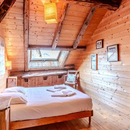 Chalet Slow De L'ourse - Charming Old Stunning View Sauna Pets Ok *