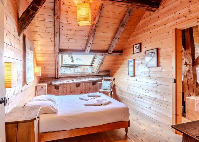 샬레 Slow De L'ourse - Charming Old Stunning View Sauna Pets Ok *
